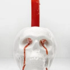AFT1 CRYING SKULL CANDLE HOLDER Accessories