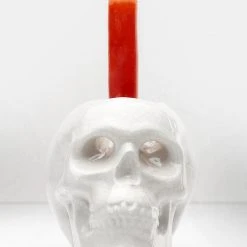 AFT1 CRYING SKULL CANDLE HOLDER Accessories