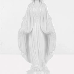 AFT1 Men CRYING MADONNA CANDLE HOLDER