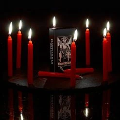 AFT1 10 PACK RED CANDLES