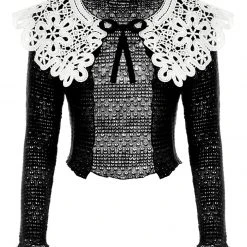 MET1 Clothing Slither Collar Cardigan