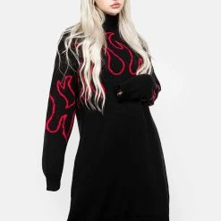 WEI1 Clothing Blaze Oversized Jumper Dress