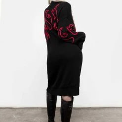 WEI1 Clothing Blaze Oversized Jumper Dress