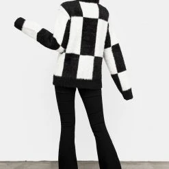 WEI1 Two-Tone Checkerboard Jumper