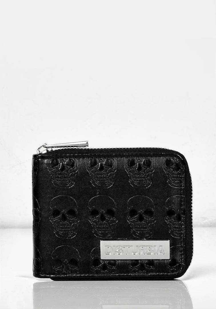 CES1 Accessories Mortality Debossed Wallet 3 CES1 Accessories Mortality Debossed Wallet