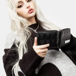 CES1 Accessories Mortality Debossed Wallet 14 CES1 Accessories Mortality Debossed Wallet