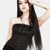CHI1 Coming Soon MORTICIA LACE-UP CORSET 1 CHI1 Coming Soon MORTICIA LACE-UP CORSET