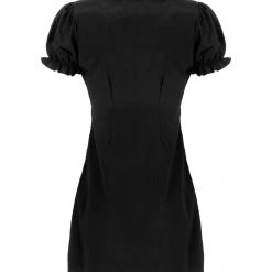 CHI1 Clothing SECRETS PINTUCK PANELLED MINI DRESS