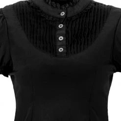 CHI1 Clothing SECRETS PINTUCK PANELLED MINI DRESS