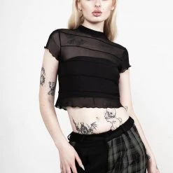 DDS1 Stygian Mesh Stripe Tee Clothing