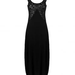DDS1 Libertina Lace Panel Slip Dress Clothing