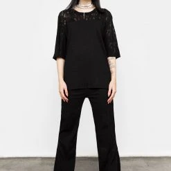 DDS1 Libertina Lace Panel Tee