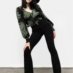 DEN1 Clothing Bless This Mess Denim Flares