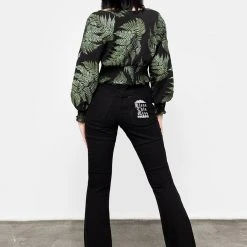 DEN1 Clothing Bless This Mess Denim Flares