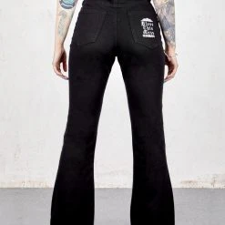 DEN1 Clothing Bless This Mess Denim Flares