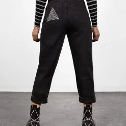 DEN1 Abracadabra Busted Knee Jean Clothing