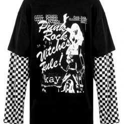 DMT1 Punkwitch Oversized Top