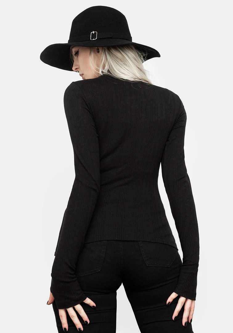 DMT1 Clothing Life Sucks High Neck Top 6 DMT1 Clothing Life Sucks High Neck Top