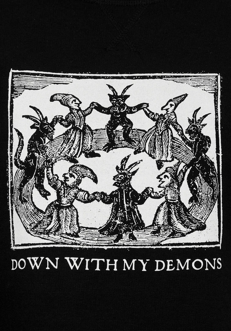 DMT1 Demons Crop Sweat Top 10 DMT1 Demons Crop Sweat Top