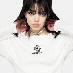 DMT1 Clothing No Rain No Flowers Rib Top