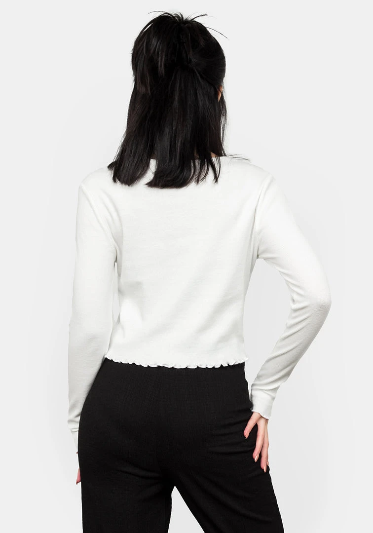 DMT1 Clothing No Rain No Flowers Rib Top 6 DMT1 Clothing No Rain No Flowers Rib Top