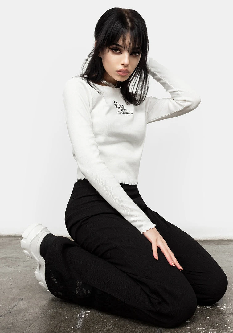 DMT1 Clothing No Rain No Flowers Rib Top 7 DMT1 Clothing No Rain No Flowers Rib Top