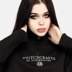 DMT1 Craftwitch Embroidered Sweatshirt Clothing