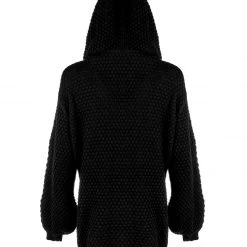 HIG1 Druid Knit Oversized Hoody Clothing
