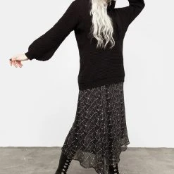 HIG1 Druid Knit Oversized Hoody Clothing