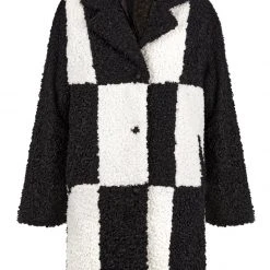 JAB1 Clothing Dreamtime Checkerboard Teddy Coat 21 JAB1 Clothing Dreamtime Checkerboard Teddy Coat
