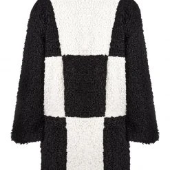 JAB1 Clothing Dreamtime Checkerboard Teddy Coat 22 JAB1 Clothing Dreamtime Checkerboard Teddy Coat