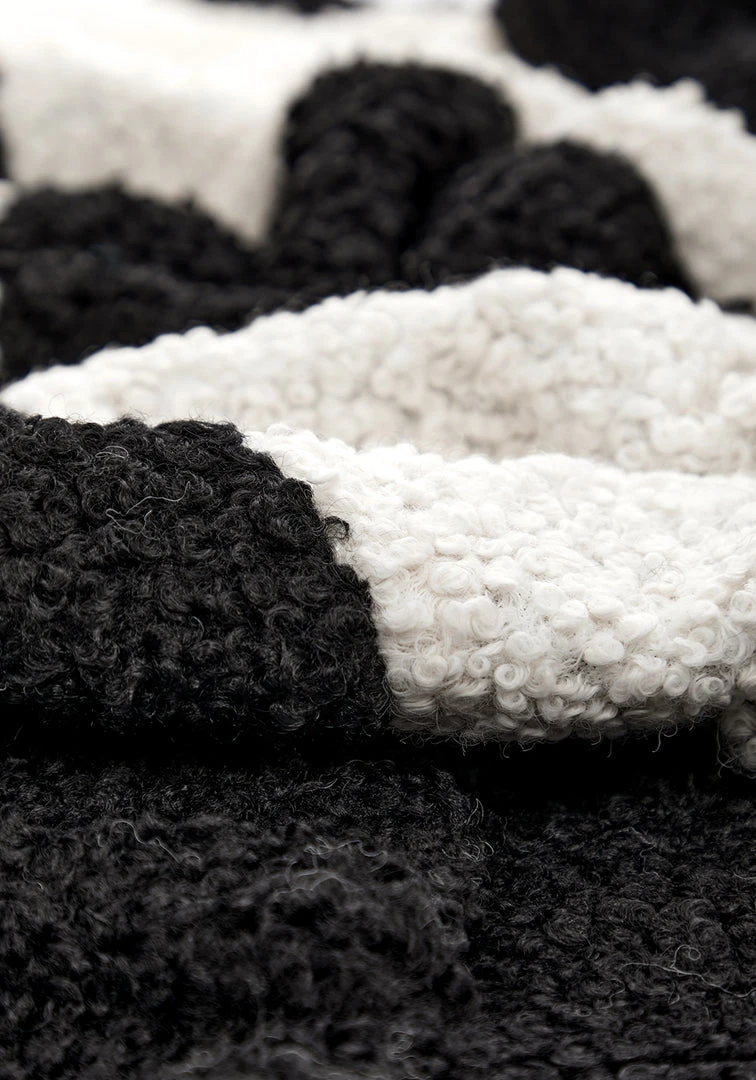 JAB1 Clothing Dreamtime Checkerboard Teddy Coat 13 JAB1 Clothing Dreamtime Checkerboard Teddy Coat