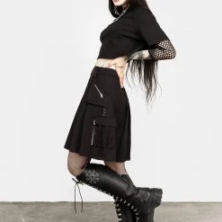 LVT1 APOCALYPSE CARGO MINI SKIRT Clothing