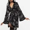 LVT1 Clothing Zodiac Flare Sleeve Mini Dress