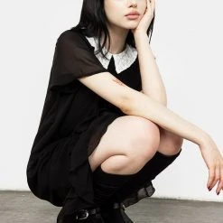 MET1 Clothing HYMN CHIFFON DRESS