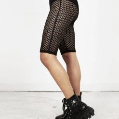 MET1 Clothing Papilio Knee Length Cycling Shorts