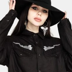 MET1 Demise Black Shirt