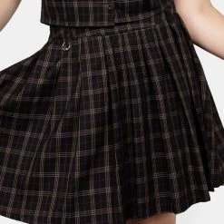 MET1 Jinx Check Co Ord Skirt Clothing