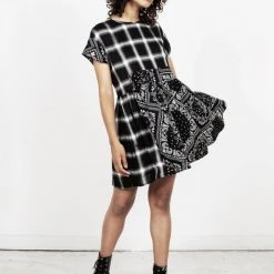 MET1 Clothing OUTLAW SKATER DRESS