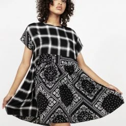 MET1 Clothing OUTLAW SKATER DRESS