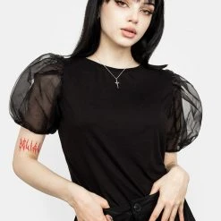 MET1 Clothing Melodrama Prom Top