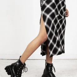 MET1 Clothing Mallory Split Skirt