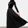 MET1 Haunted Midaxi Herringbone Skirt Women 2 MET1 Haunted Midaxi Herringbone Skirt Women