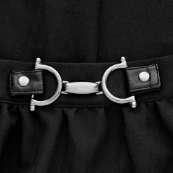 MET1 Haunted Midaxi Herringbone Skirt Women