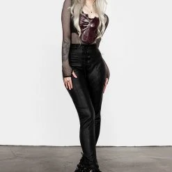 MET1 Slain Faux Leather Pants 18 MET1 Slain Faux Leather Pants