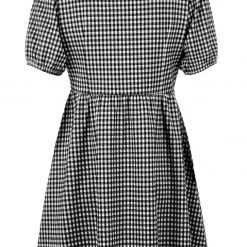 MET1 Clothing Mabel Gingham Collared Dress