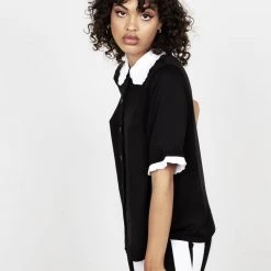 MET1 Clothing CONVENT COLLAR SHIRT 14 MET1 Clothing CONVENT COLLAR SHIRT