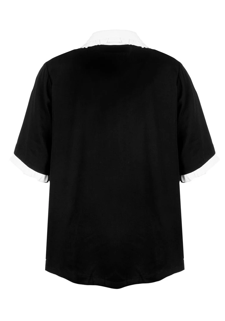 MET1 Clothing CONVENT COLLAR SHIRT 11 MET1 Clothing CONVENT COLLAR SHIRT