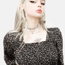 MET1 Milkweed Shirred Midi Dress