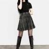 MET1 Bittersweet Check Mini Skirt Women 2 MET1 Bittersweet Check Mini Skirt Women